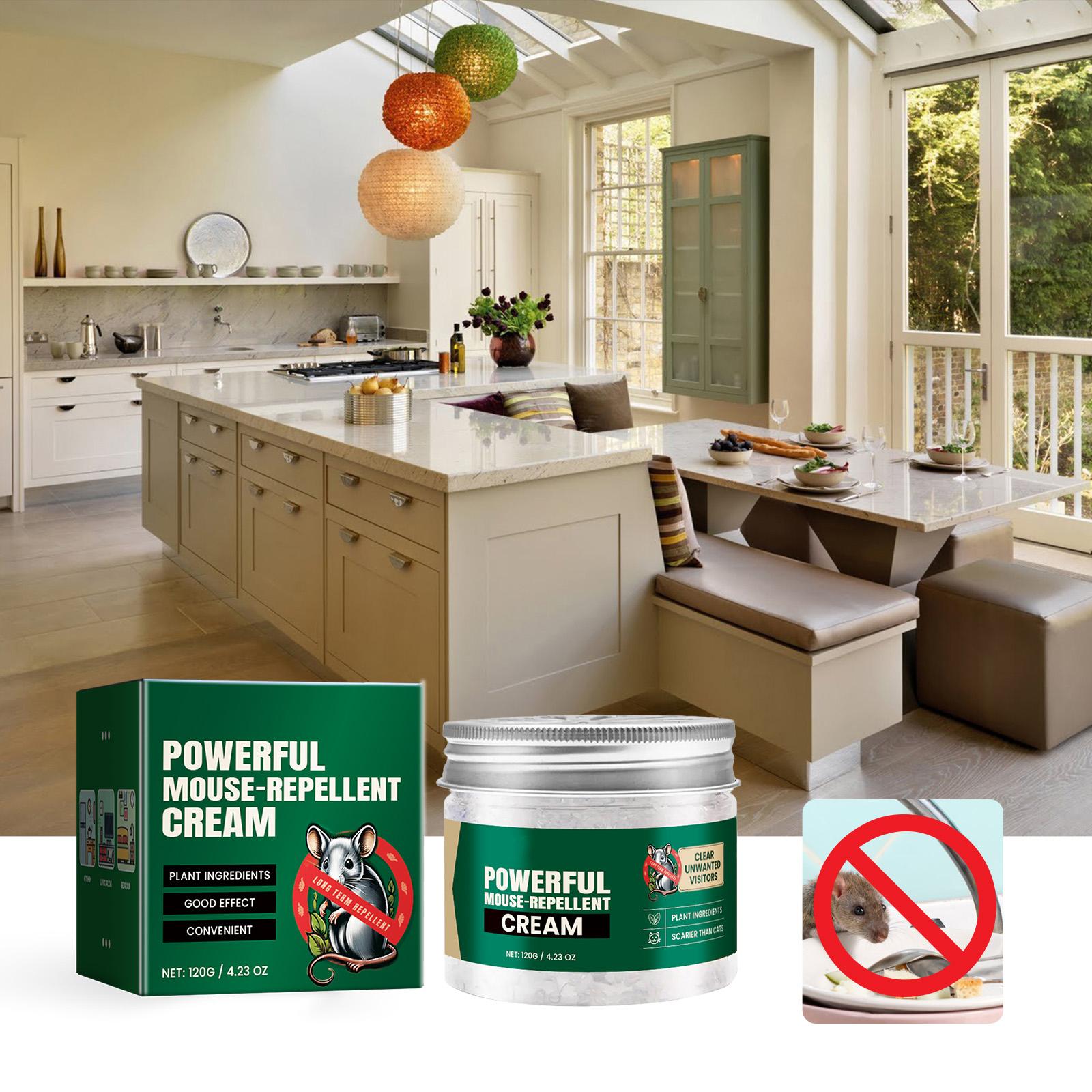 Крем от крыс для использования на улице, в помещении и в двигателе для отпугивания и борьбы с крысами. One Size зелёный