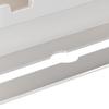 Toilet Paper Shelf Wall Mounted Space Aluminum Paper Towel Holder Waterproof Tissue Roll Holder Shelf for Bathroom