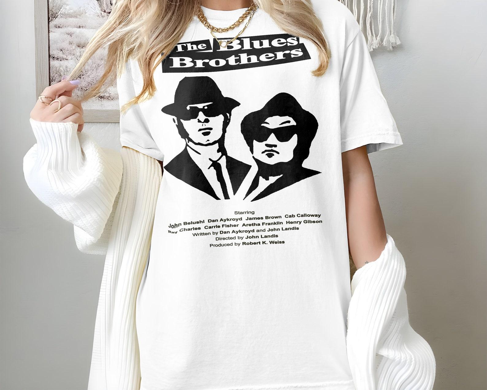 The Blues Brothers V16 Movie Poster Classic Movie Unisex T-Shirt all sizes S-5XL S