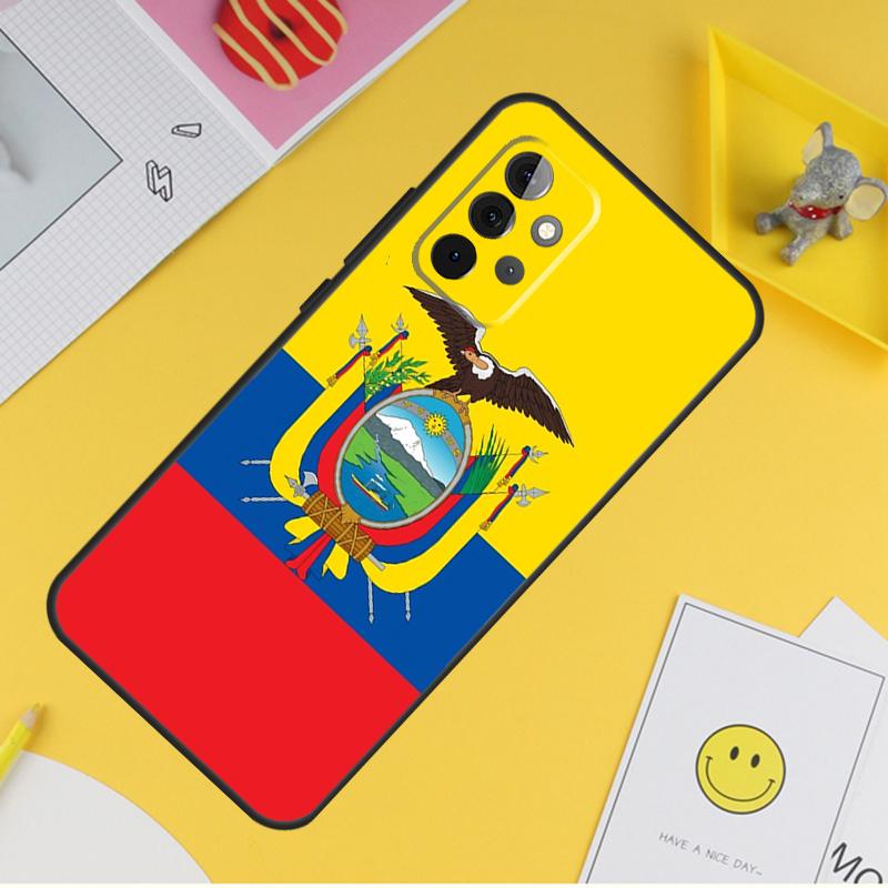 

Ecuador Flag Case For Samsung Galaxy A15 A17 A54 A34 A14 A13 A23 A33 A53 A52 A32 A12 A56 A36 A16 A35 A55 Samsung A22 5G