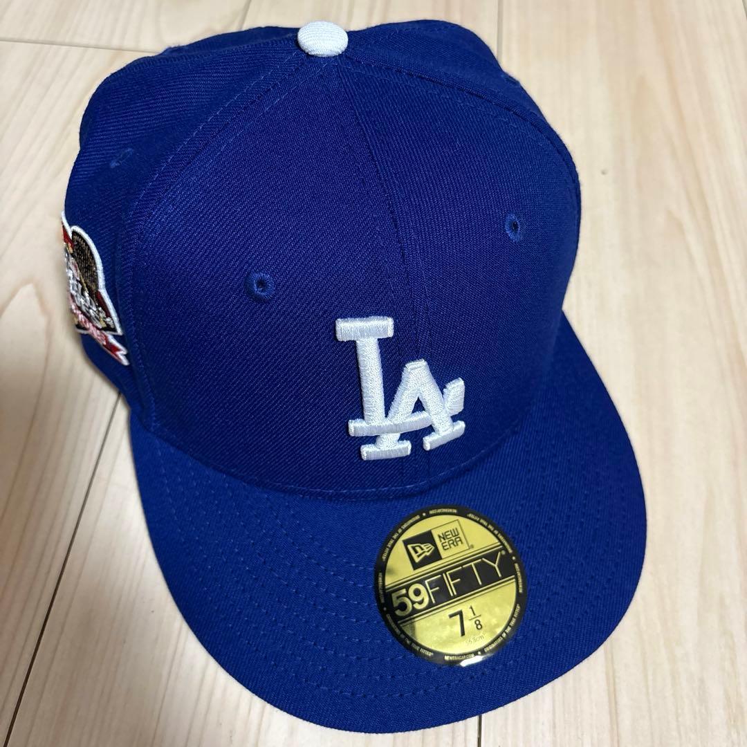 Used Dodgers CapWorld Series Champion Memorial 56.8cm New Era