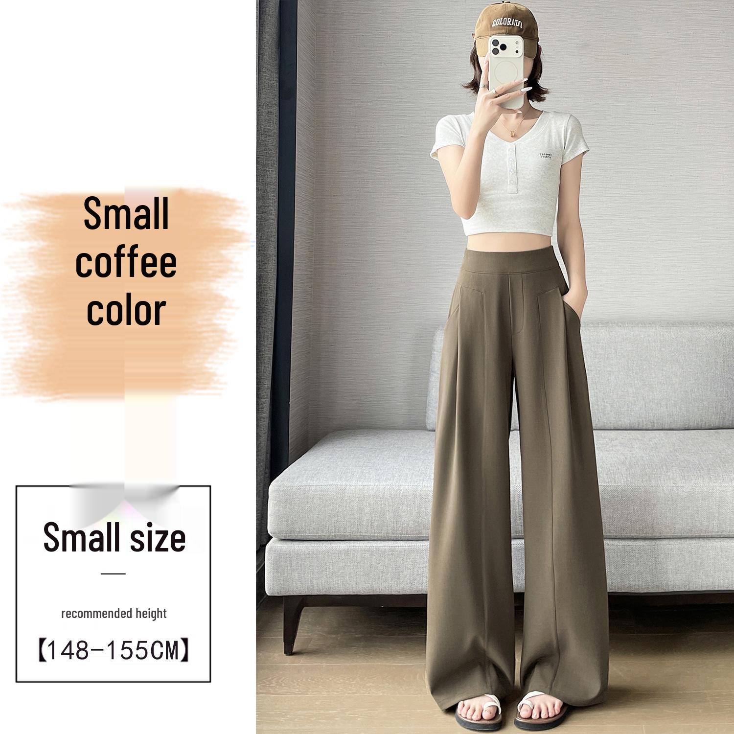 

Women s Khaki High-Waisted Wide-Leg Cargo Pants - Spring 2026 Relaxed Fit for Walking and Lounging Large