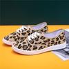  zapatos de mujer women fashion yellow leopard spring & summer anti skid lace up shoes lady classic comfort shoes ab319