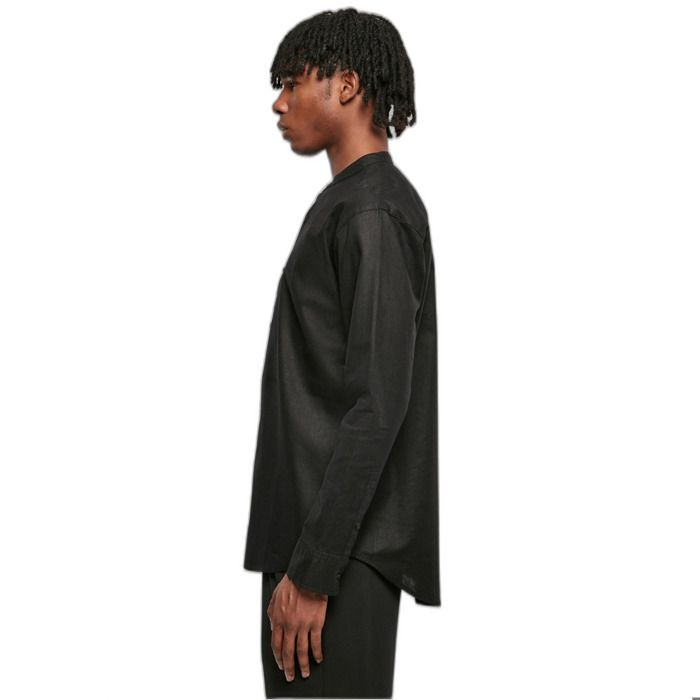 Chemise col montant coton Urban Classics
