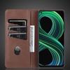Deluxe Magnetic Adsorption Leather Case for OPPO Realme 8 5G 6.5" / Realme 8s 5G 6.5" Flip Cover Protective Case Fundas Coque