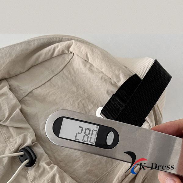 String Pocket Daily Bag Nylon Washed Waterproof Carry-All Backpack