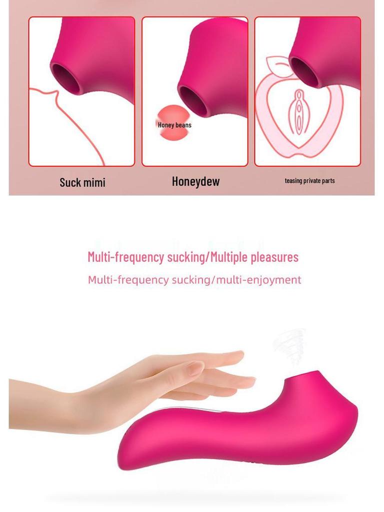 Little Dolphin Sucking Device: Magic Vibration Egg for Women's Self-Pleasure