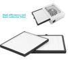 2 Stück 17,5 x 18 cm Nagelstaubsammler Filter Ersatz für 40W Nagelstaubsauger