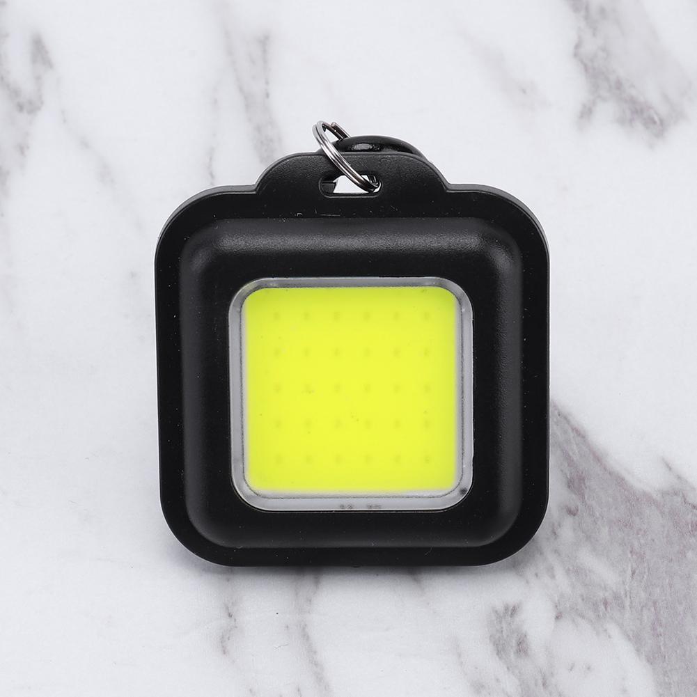 500LM Mini Flashlight Torch USB Charging Keychain Flashlight Small Pocket Flashlight 3 Light Mode for Outdoor Fishing Emergency