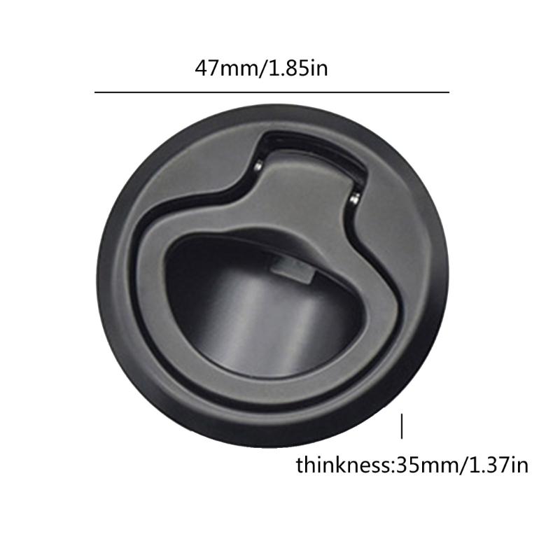 Boat Flush Pull Hatch Slam Latch Hatch Locking Locker Deck Accessories Universal