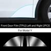 For Tesla Model3/Y 2017-2022 Front Door Rear Door Protective Film Invisible Car Clothing TPU Film Decoration Special Accessories