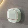 Wall-Mounted Soap Dish Bathroom Organizer, Space-Saving, Waterproof, Easy Installation, No Suction Cup, Multiple Colors
