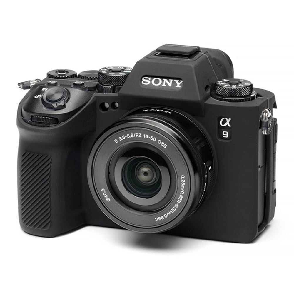 Easy Cover for Sony A9 III Black LCD Protective Film Included