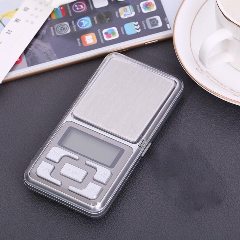Pocket Digital Scales Jewellery Gold Weighing Mini Lcd Electronic 500g 01g