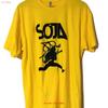 Soldiers Of Jah Army Reggae Rock 2xl Yellow T Shirt Not Cd Vintage Breathable Unisex Stretched Designer Clothes Stylish