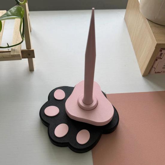 Paw Yarn Spinner Držák na přízi proti zamotání Hladká rotace Navíjecí nástroj Dávkovač příze Dárek pro milovníky háčkování a pletení