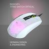 ROCCAT Burst Pro Ultralight Professional Optical Gaming Mouse (Light 68g, Titan Switch Optical, Optical Owl-Eye 16K Dpi, Translucent, RGB AIMO Lightin