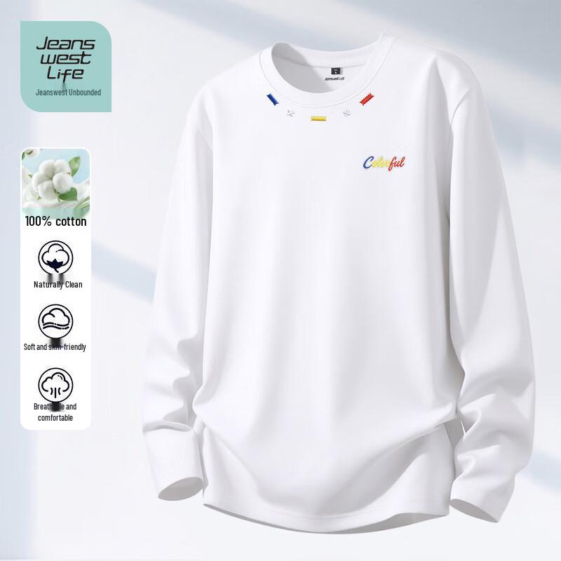 Jeanswest Life Youth Long Sleeve Cotton T-Shirt