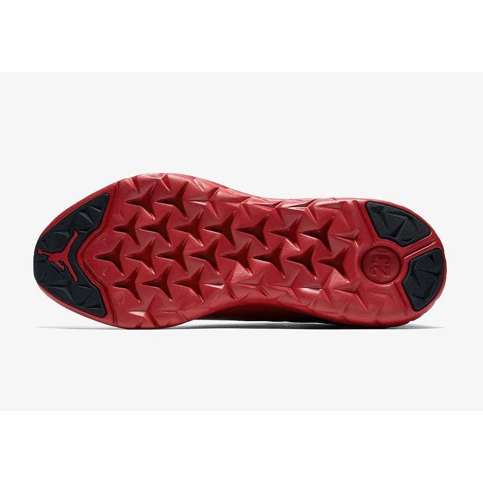 Air Jordan Trainer Prime 'Flu Game' (Unisexe) Chaussures de Basketball Vintage Noir / Noir-Rouge Gym 881463 060