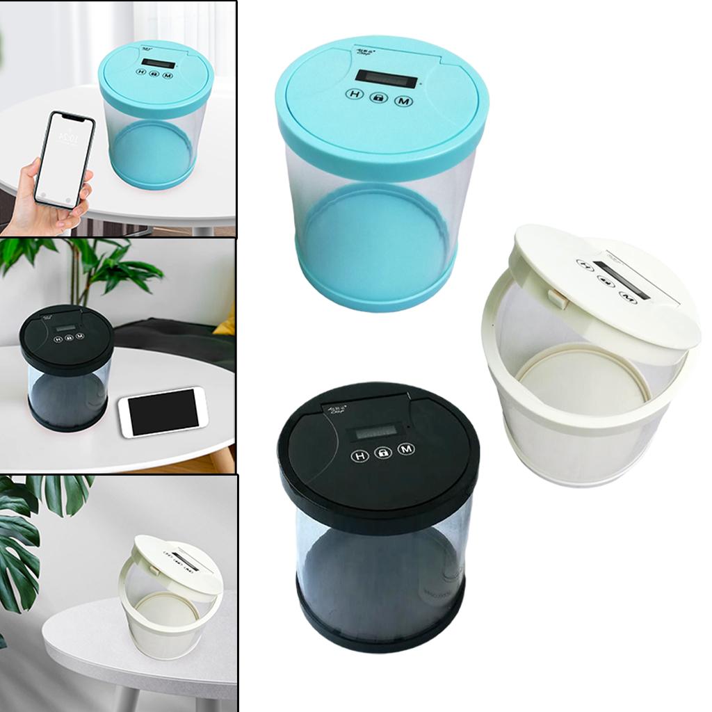 1Pcs Time Locking Box Dependence Control Excessive Addiction