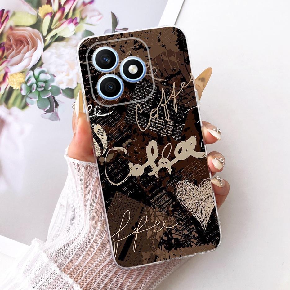 For Honor X8d 4G Case Cool Fashion Painted Cover 6.77'' Soft Silicone Phone Case For Honor X8d X 8d HonorX8d 4G Back Cover Coque