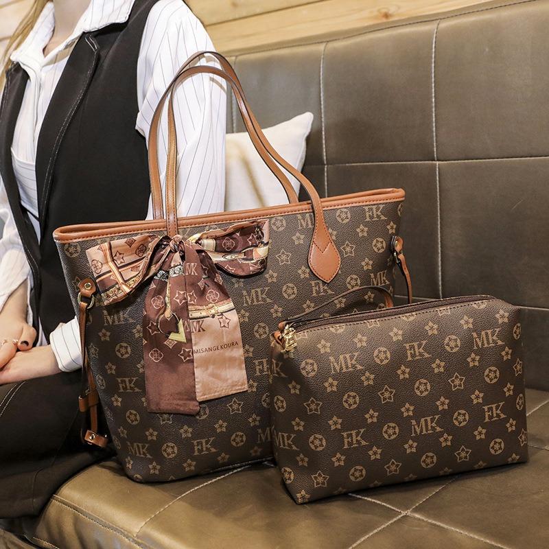 Bag Women's New Large-capacity Shoulder Women's Handbag Fashion Tote Child and Mother Bag Autumn and Winter High-end Trend