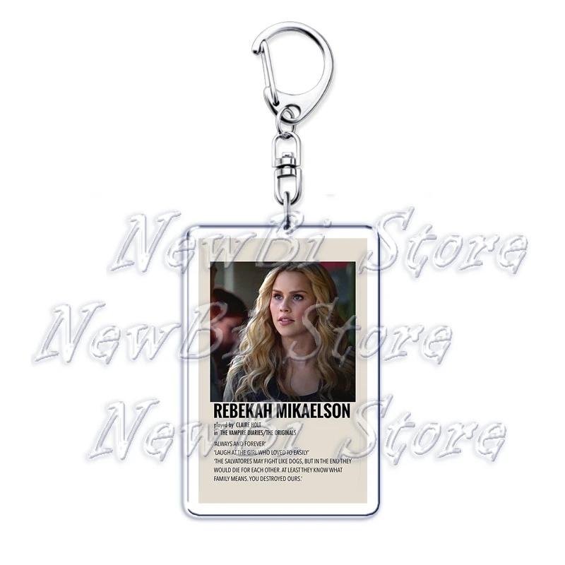The Vampire Diaries Twilight Keychain for Accessories Damon Stefan Salvatore Elena Bella Swan Edward Cullen Key Chain Keyring