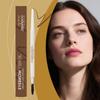 Zephoco Dark Brown Color-Changing Dual-Ended Eyebrow Pencil for Smooth, Three-Dimensional Brows