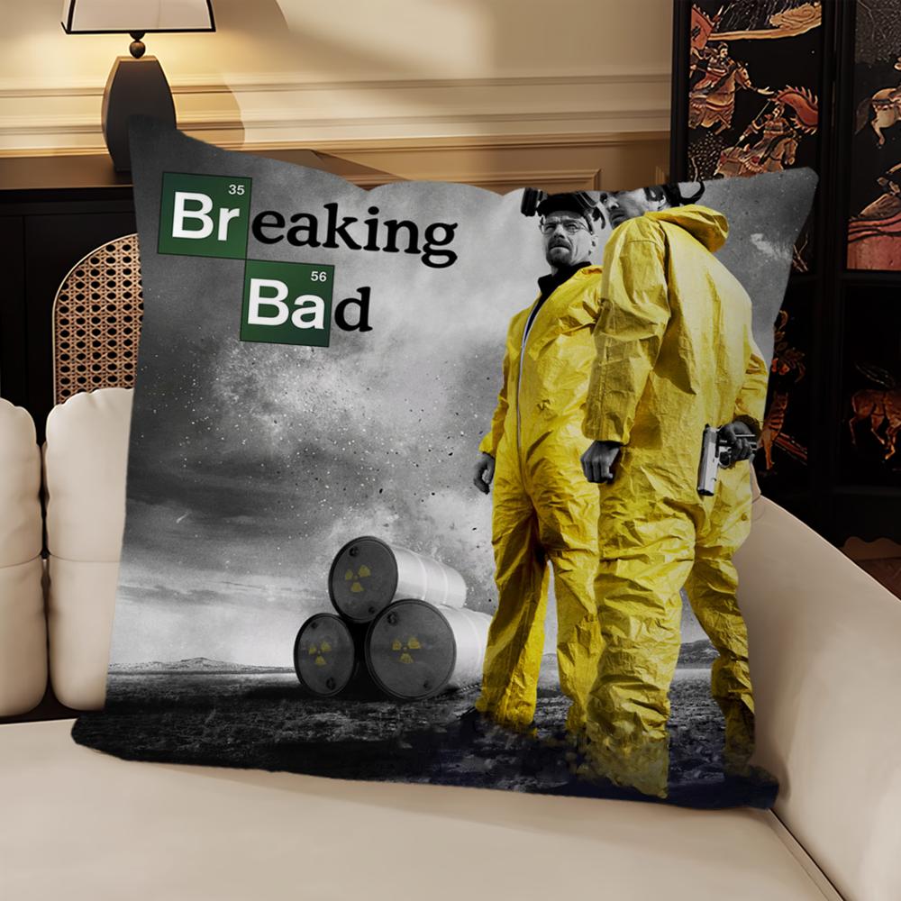 Klasyczny Film Breaking Bad Los Pollos Hermanos Sofa Salon Sypialnia Zagłówek Oparcie Poduszka Kwadratowa Poduszka Poduszka do Drzemki