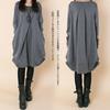 Long Sleeve Everyday Winter [MSFQSNB] Women's Dress, Fluffy, Stylish, Figure-Flattering, Elegant, Stylish, Cute, Slimming, Casual, Office, Wear,