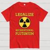 Legalize Recreational Plutonium Unisex Heavyweight 100% Cotton T-shirt