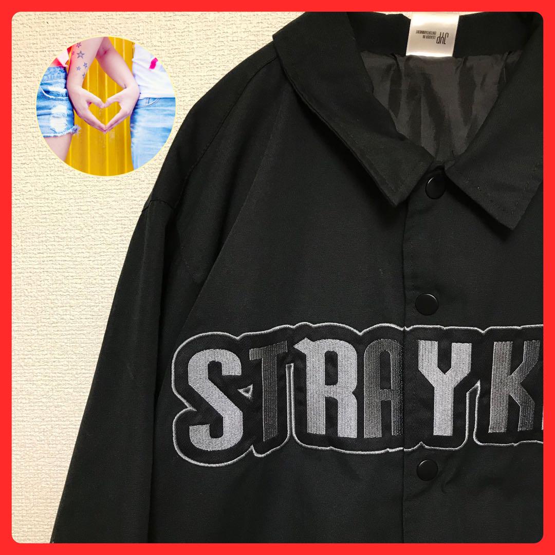 

[Б/У] Популярный товар Ветровка Stray Kids/Черный/Товары