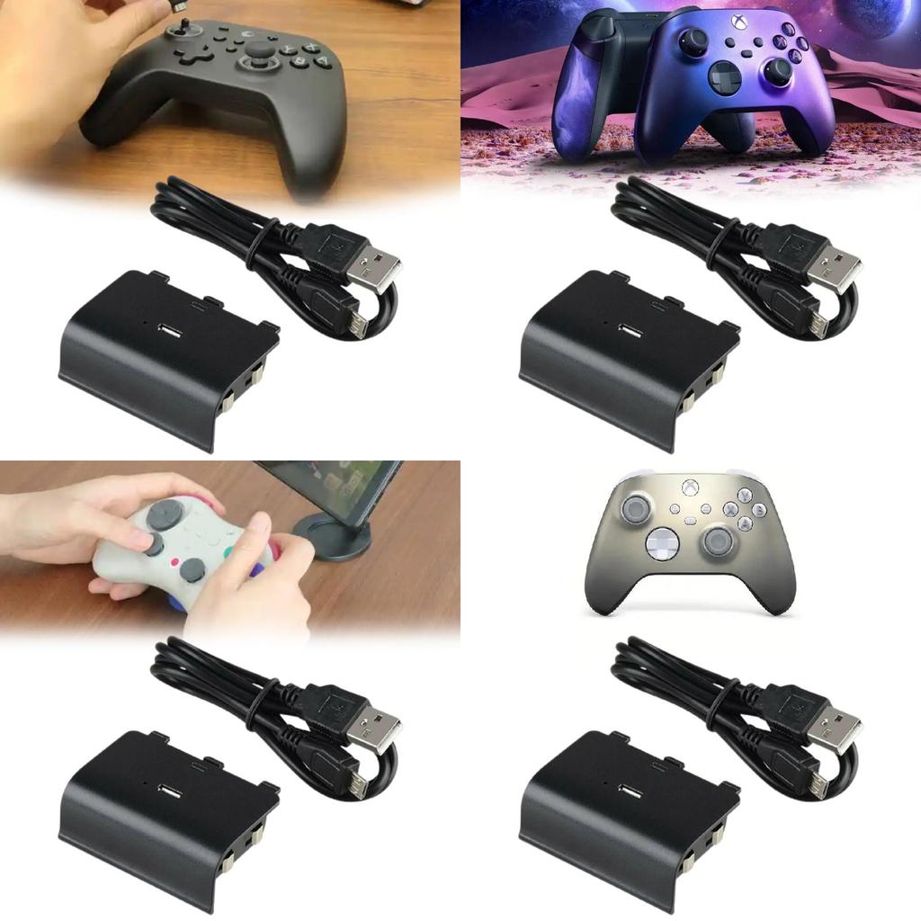 Xbox One Rechargeable Battery Pack With 2400mah Power For Gaming Enthusiasts