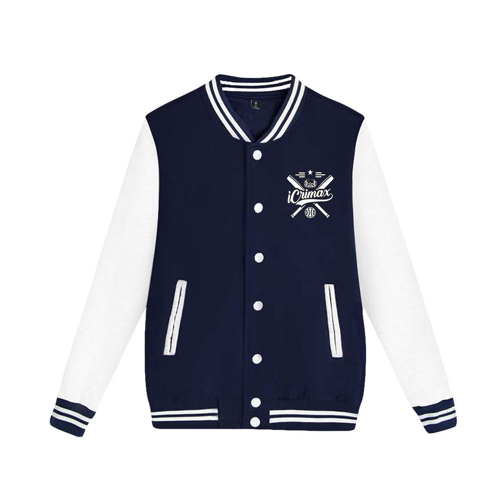 Fashion Icrimax Baseball Jacket Men Women Hip Hop Harajuku Jackets Streetwear Kids Boys Girls Loose College Coats