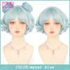 Double Ponytail Synthetic Wig For Women Lolita Clip-on Style Double Ponytail Wig Suitable For Role Playing Christmas Halloween