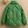 Vintage Oversized Cotton Coat for Women, Plus Size Outerwear with Warmth and Style
