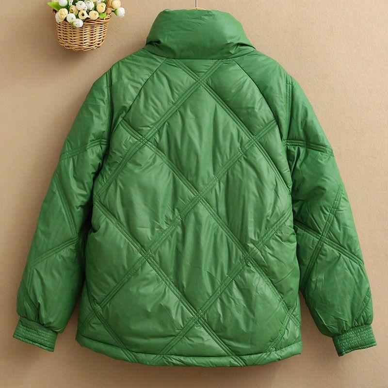 Vintage Oversized Cotton Coat for Women, Plus Size Outerwear with Warmth and Style