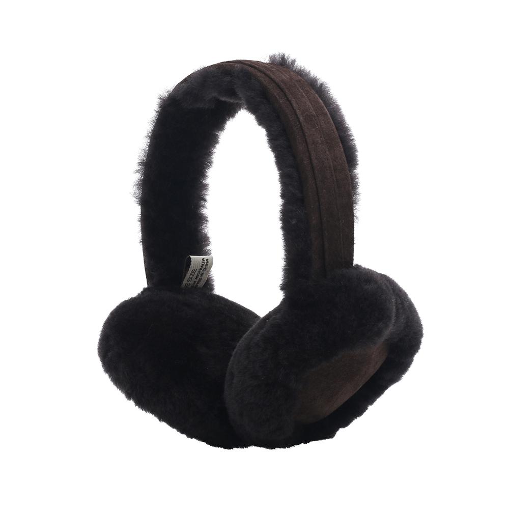 OZ UGG WEAR Sheepskin Earmuff 2 Choco