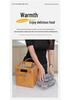 Tyvek Kraft Paper Insulated Lunch Bag - Waterproof, Aluminum Foil Bento Picnic Bag