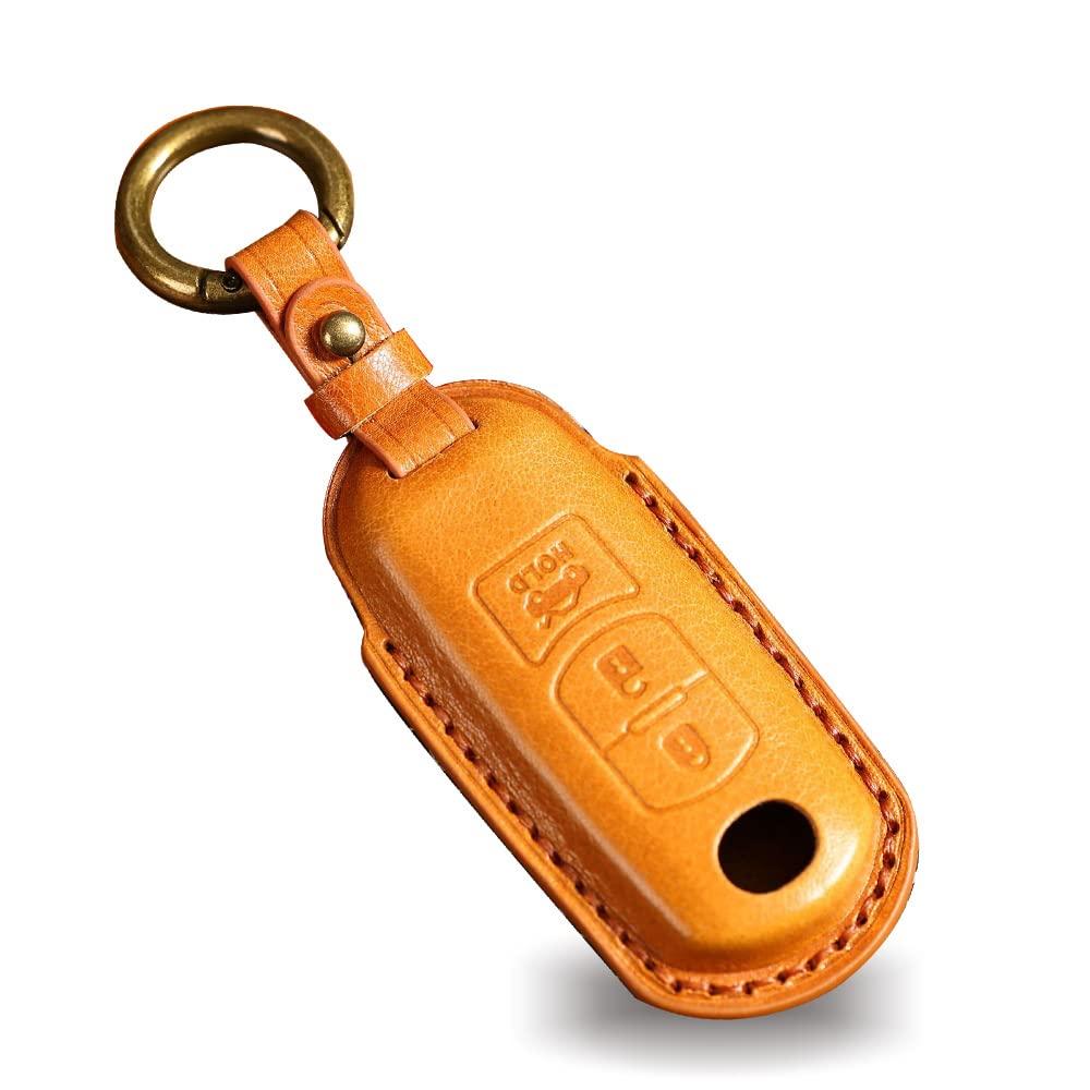 

SANRILY Чехол для ключа Mazda, Держатель для ключей, Чехол для ключа, Защита ключа, Для Mazda Atenza CX-4, Compatible with genuine car