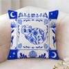 Fashion Cat Cute Pillow Case Pillowcase, Double-sided Printed, Sofa Cushion, Bedroom Headboard Pillow
