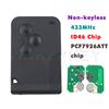 Ecusells Keyless Go/ Non-keyless 3B Remote Key for Renault Megane Scenic Smart Card 433Mhz ID46 PCF7947/ PCF7926AT /PCF7943 Chip