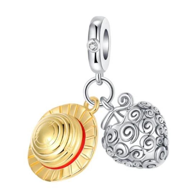 Sparkling Birthstone Charms Copper Heart Key Birthday Pendant Fit Original Necklace Bracelet Women Jewelry Diy Gift