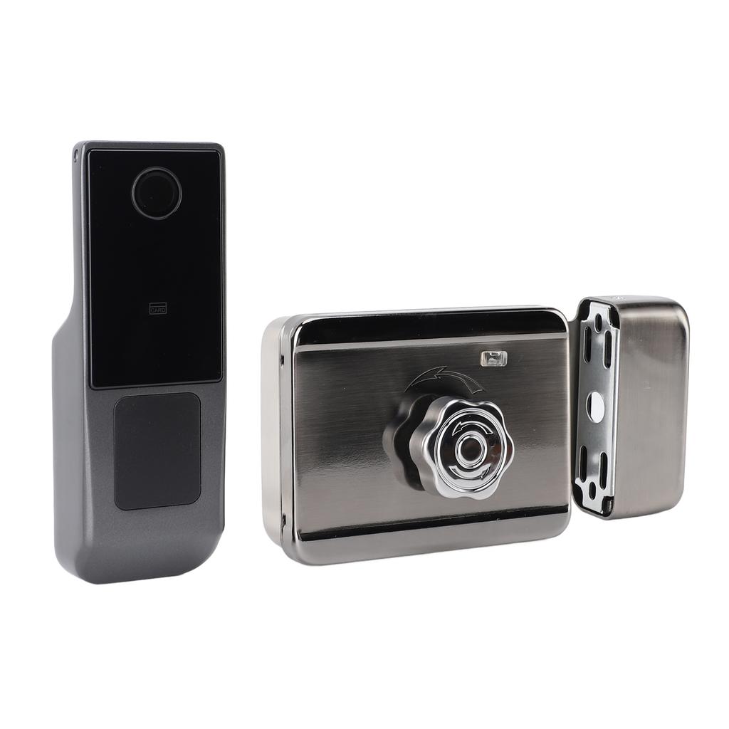 Smart Lock Professional Safety Waterproof Fingerprint Semiconductor Biometric Technology APP Smart Deadbolt Lock for