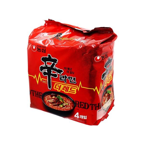 Shin Ramyun The Red 125g, 4 Pieces