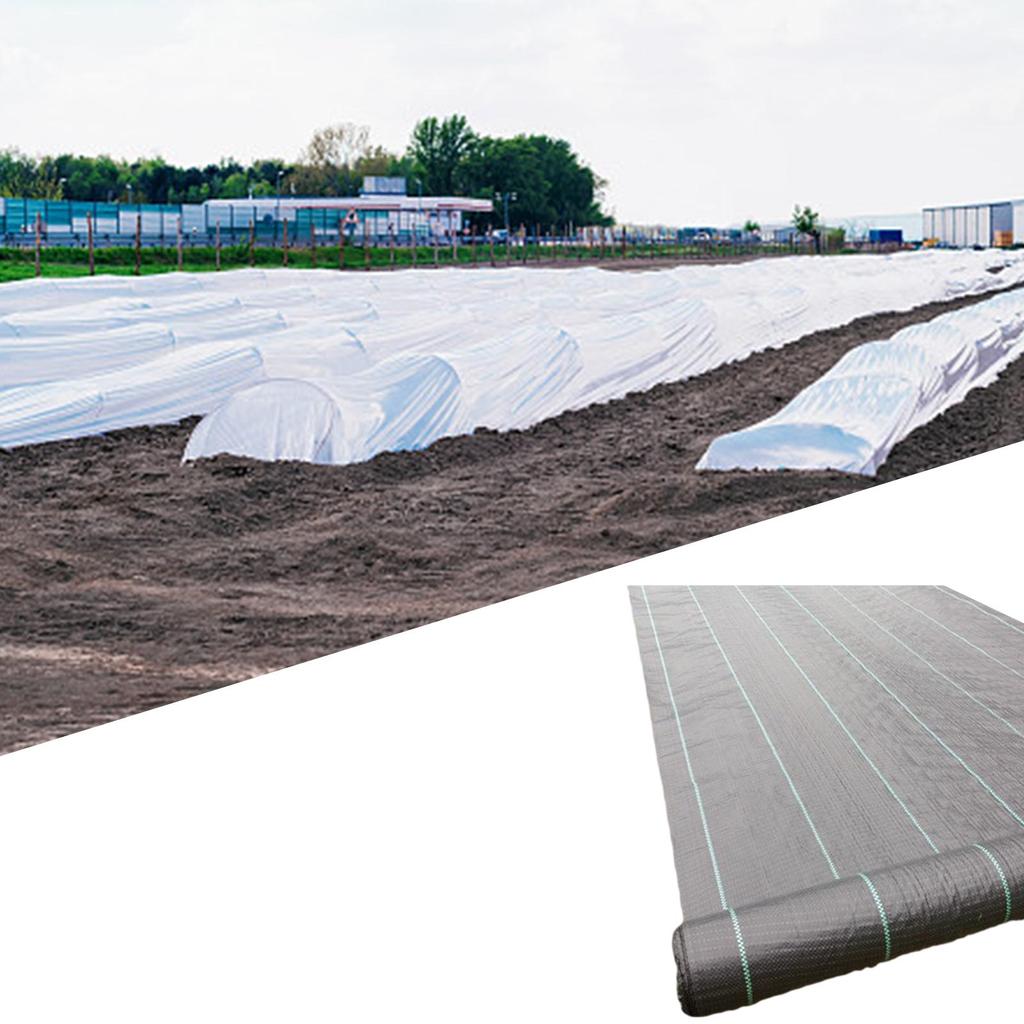 Winisok Unkrautschutzvlies – 1,8 M X 30,4 M, Dick & Atmungsaktiv Für Garten Und Landschaftsbau