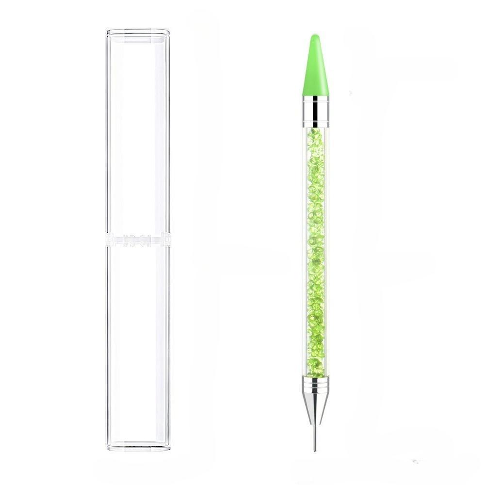Nail Art Point Drill Tool Acrylic Double-headed Point Drill Crayon Nail Pen Multifunctional Wax Head Point Drill Pen