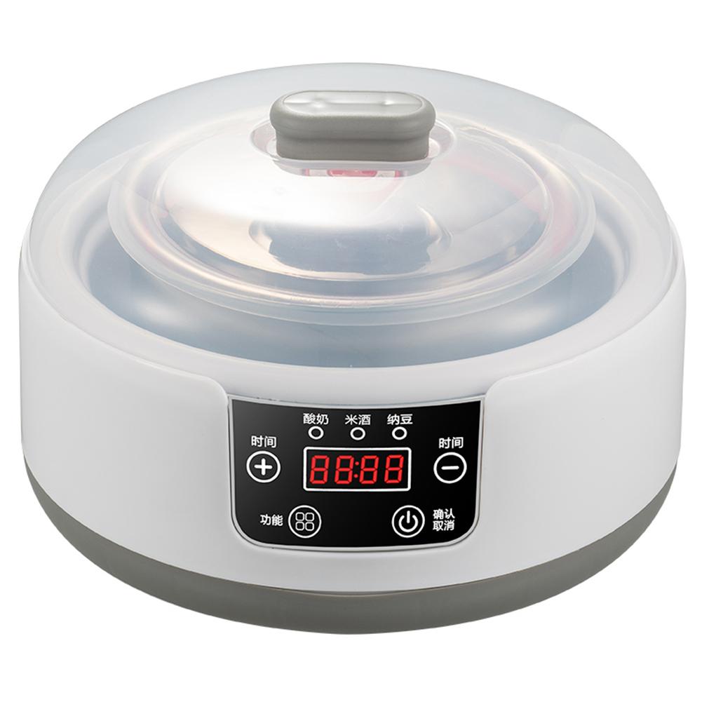 1.2L Automatic Yogurt Maker Timing Function Household Natto Maker Multi-Function Yogurt Machine for Baking Lovers Friend Gift