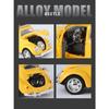 1/32 Beetle 1995 Classic Car Alloy Car Model Sound and Light Pull Back Children's Toy Collectibles Birthday Gift