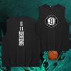 Brooklyn Nets No. 11 Irving Cotton Vest Men's and Women's Summer Crew Neck Bottom Shirt Couple Sleeveless Top